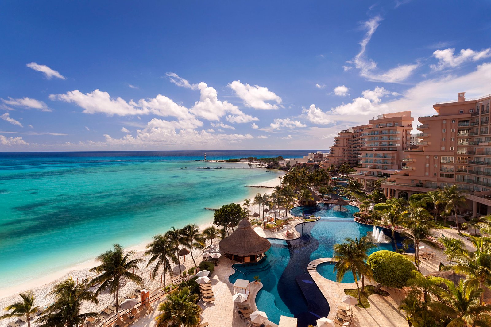 Boda en Grand Fiesta Americana Coral Beach, Cancún, Quintana Roo — hotel de playa para bodas y eventos en México