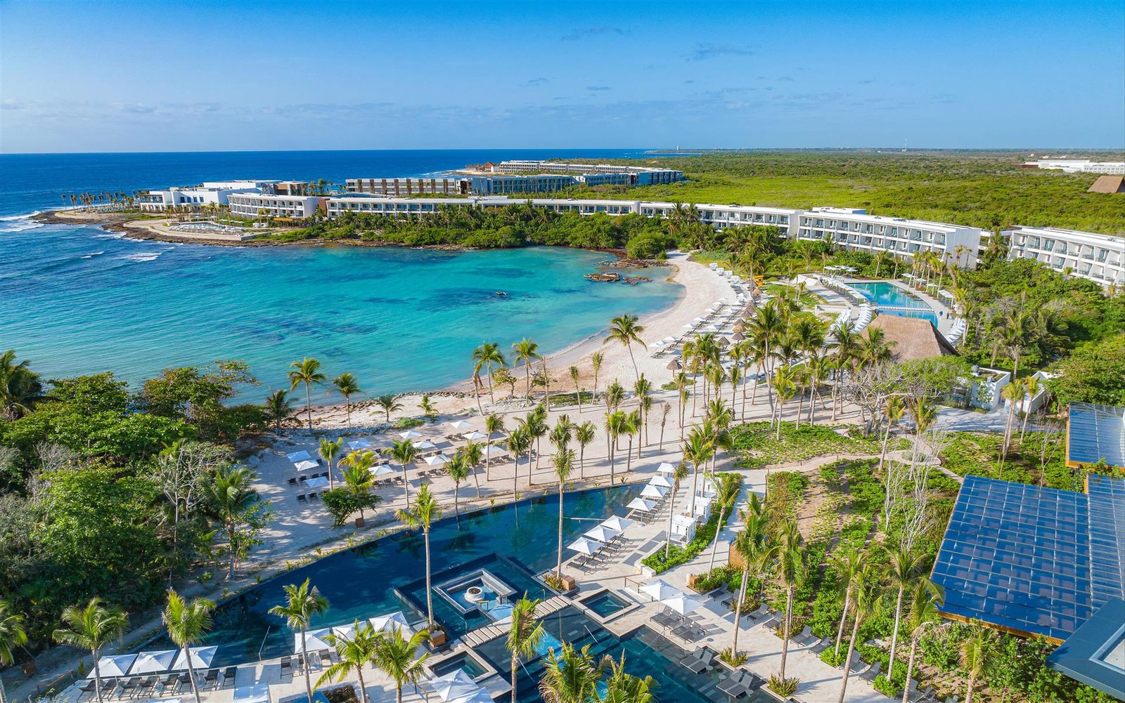 Vista del venue Conrad Tulum Riviera Maya en Tulum