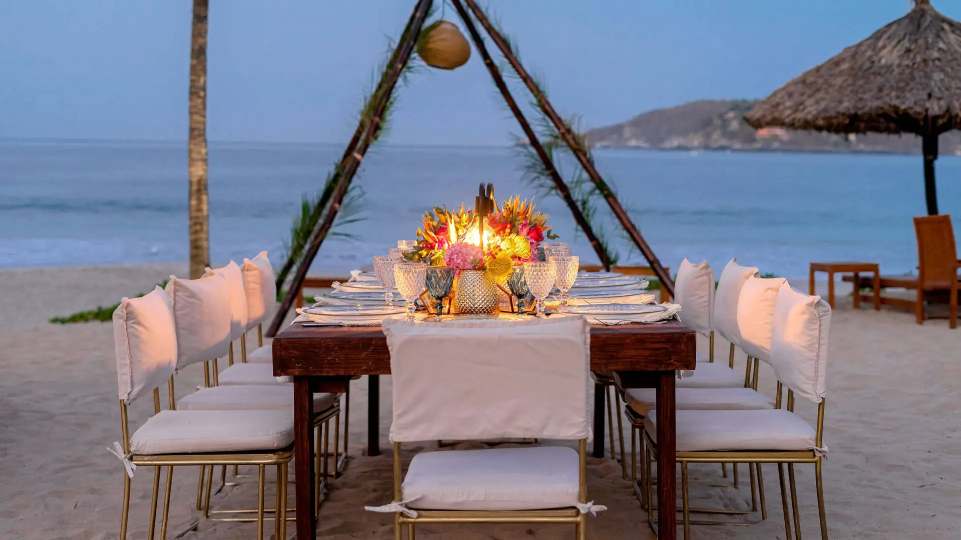 Vista del venue Thompson Zihuatanejo en Zihuatanejo