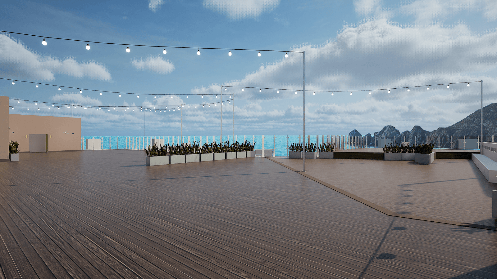 Detalle arquitectónico de Corazon Cabo Resort & Spa — Cabo San Lucas