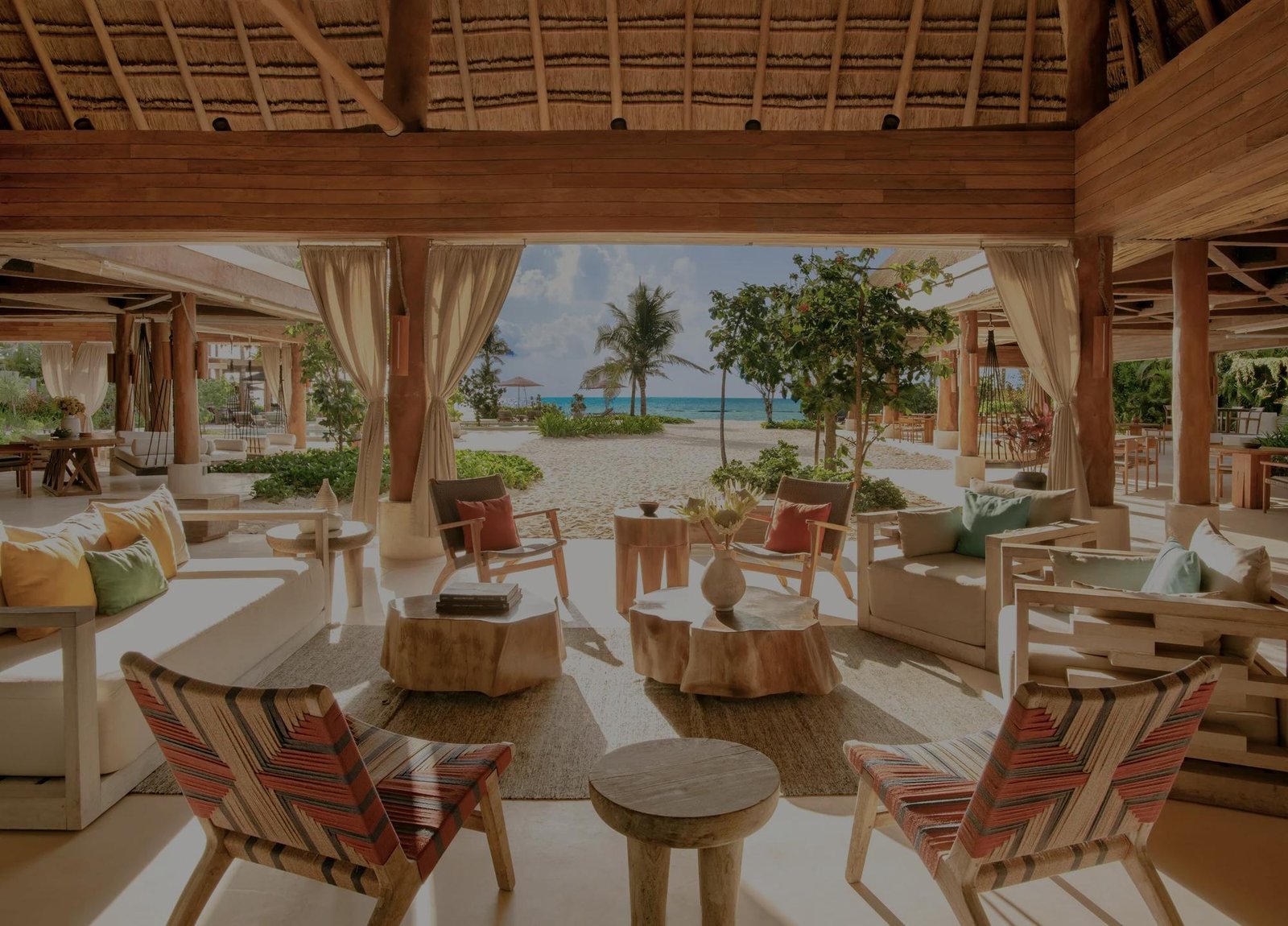 Vista del venue Rosewood Mayakoba en Riviera Maya