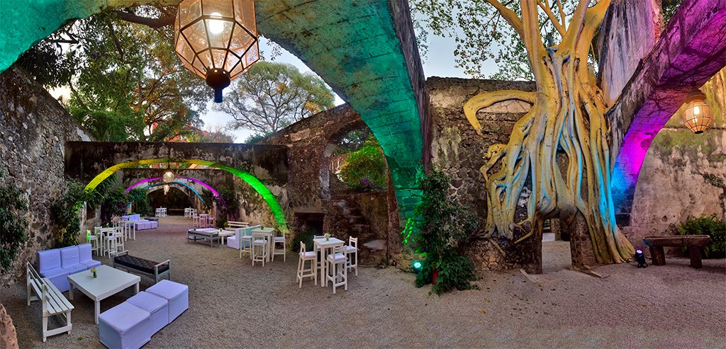 Vista del venue Ex Hacienda de Cortés en Morelos