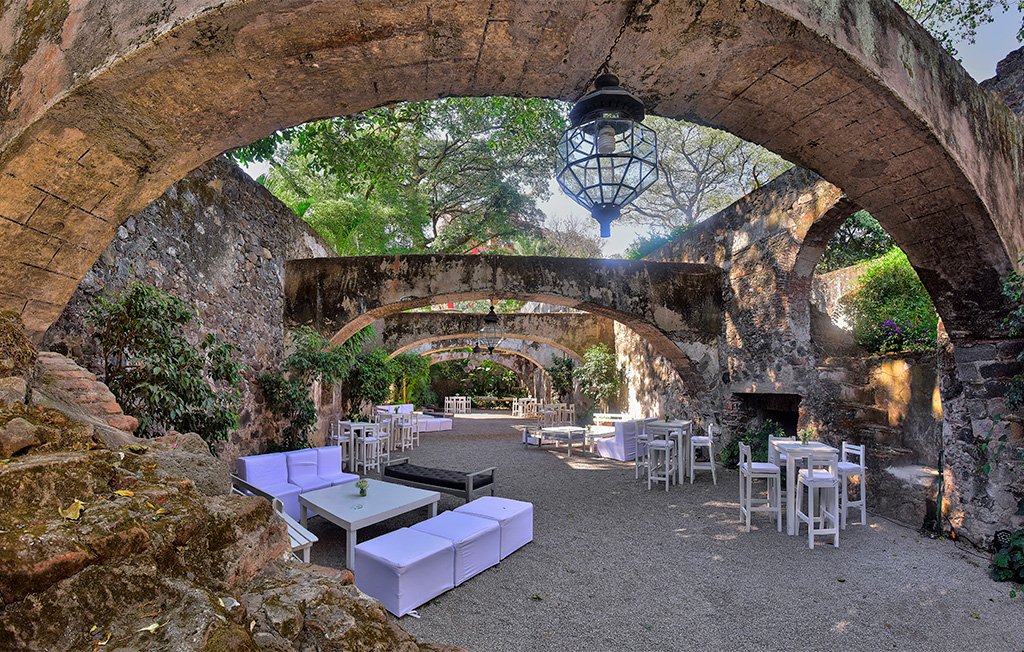 Áreas de celebración en Ex Hacienda de Cortés, Morelos, Morelos