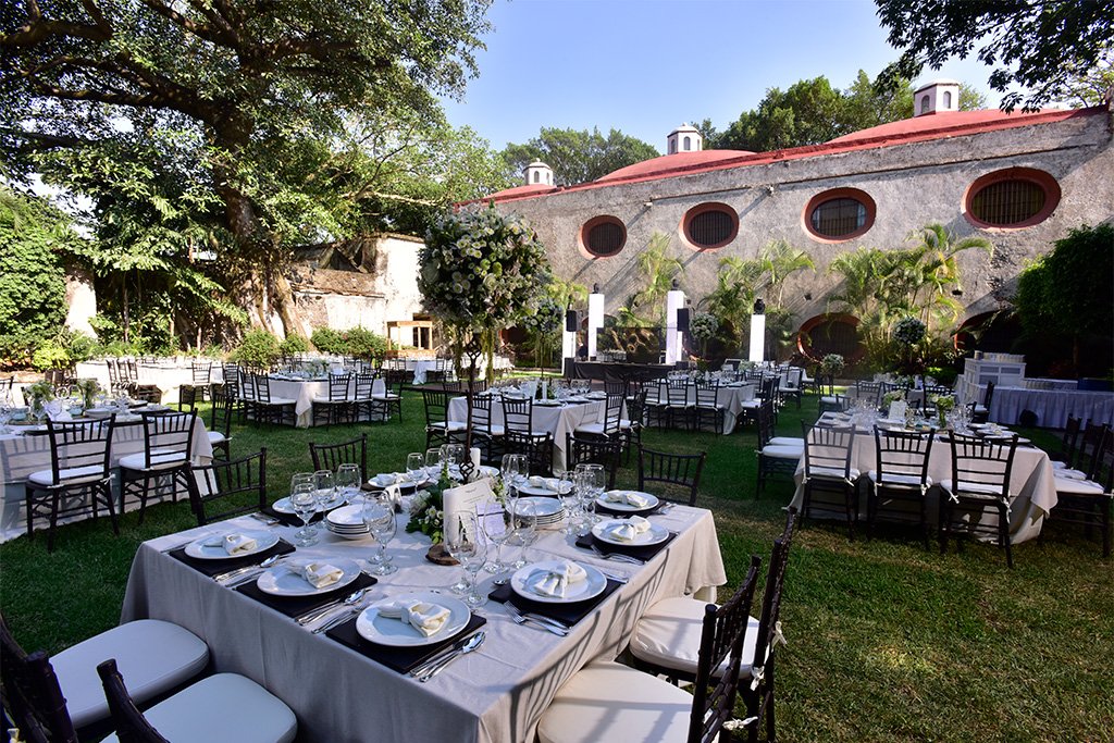 Detalle arquitectónico de Ex Hacienda de Cortés — Morelos