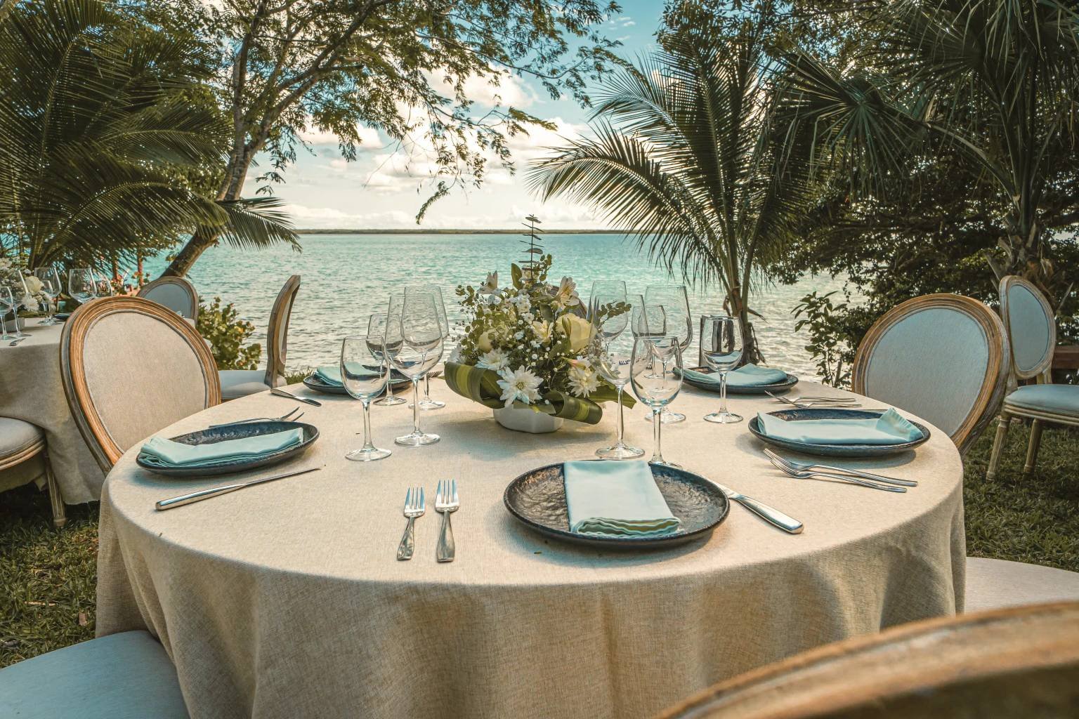 Vista del venue MÍA Bacalar Luxury Resort & Spa en Bacalar