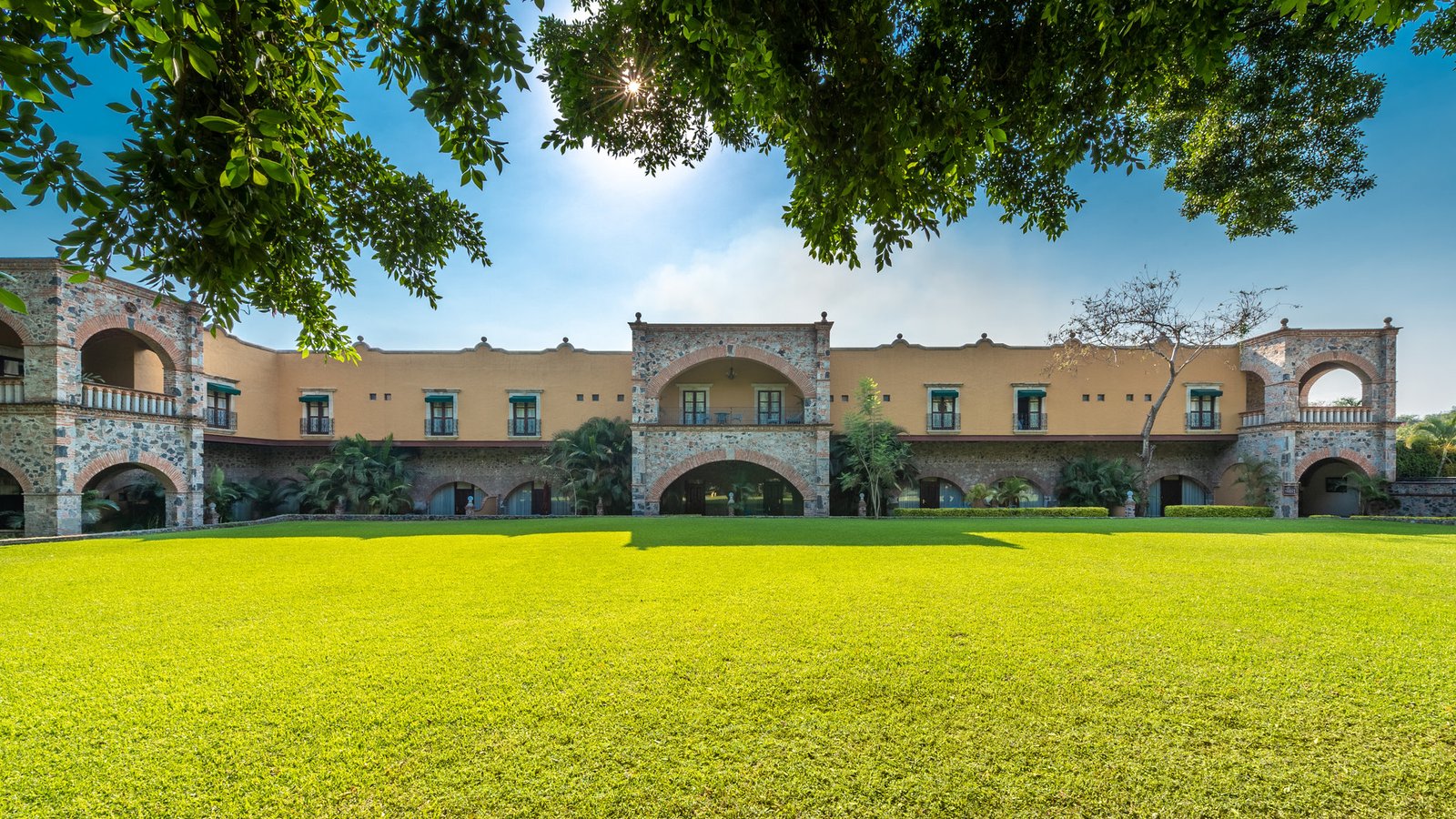 Vista del venue Hacienda San Antonio El Puente en Morelos