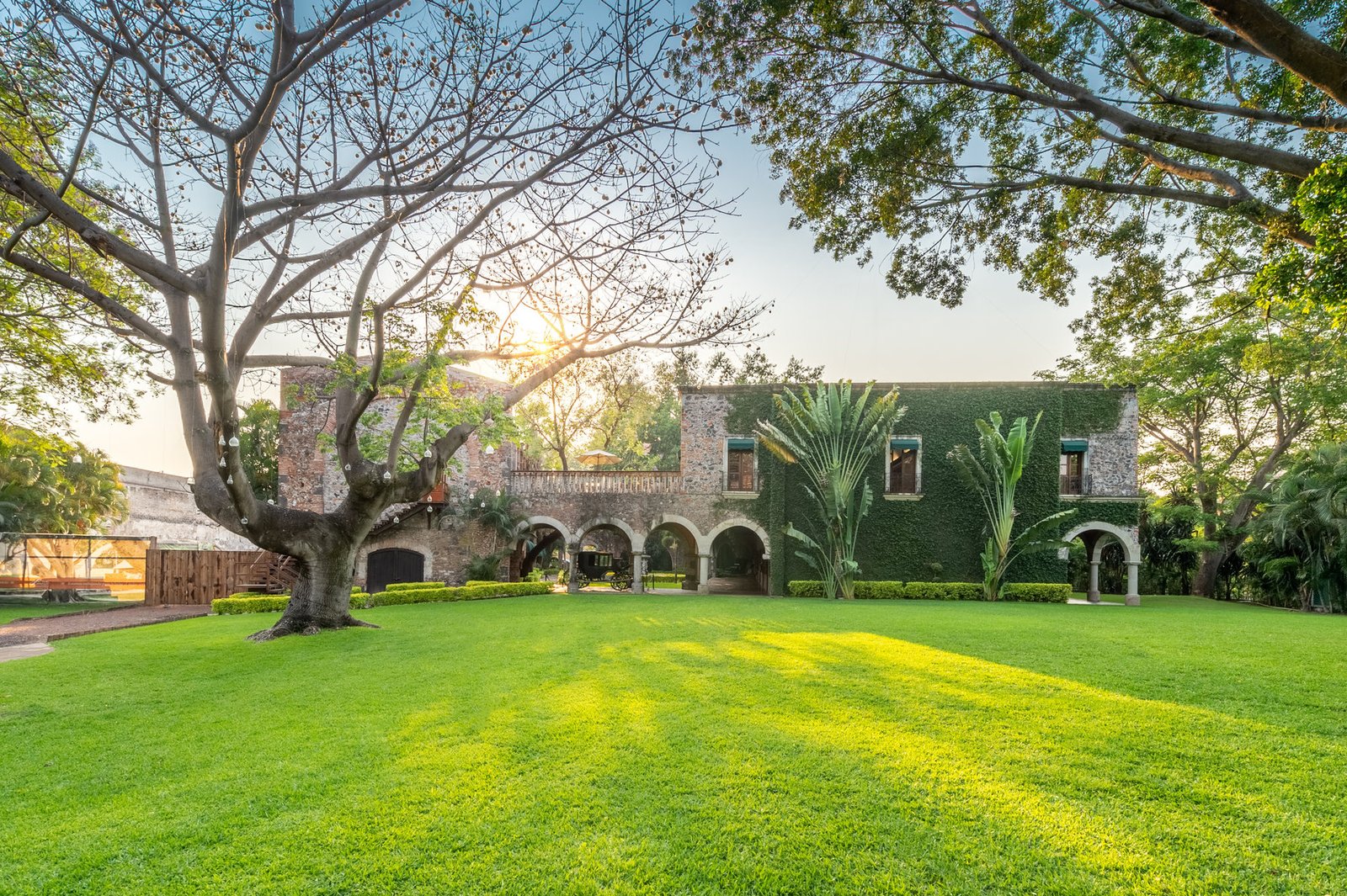 Detalle arquitectónico de Hacienda San Antonio El Puente — Morelos