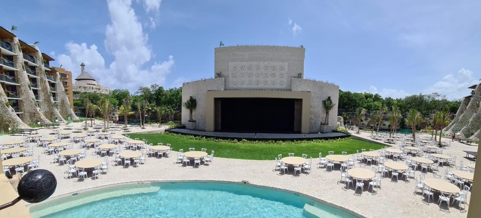 Áreas de celebración en Hotel Xcaret Arte, Playa del Carmen, Quintana Roo