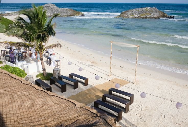 Espacios para bodas en El Pez at Turtle Cove — Tulum, Quintana Roo