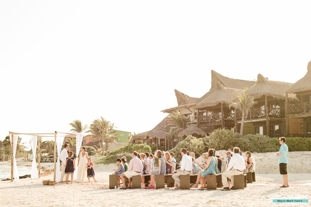 Boda en El Pez at Turtle Cove, Tulum, Quintana Roo