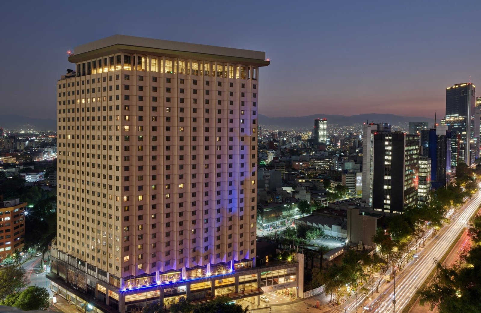 Vista del venue Fiesta Americana Reforma en Mexico City