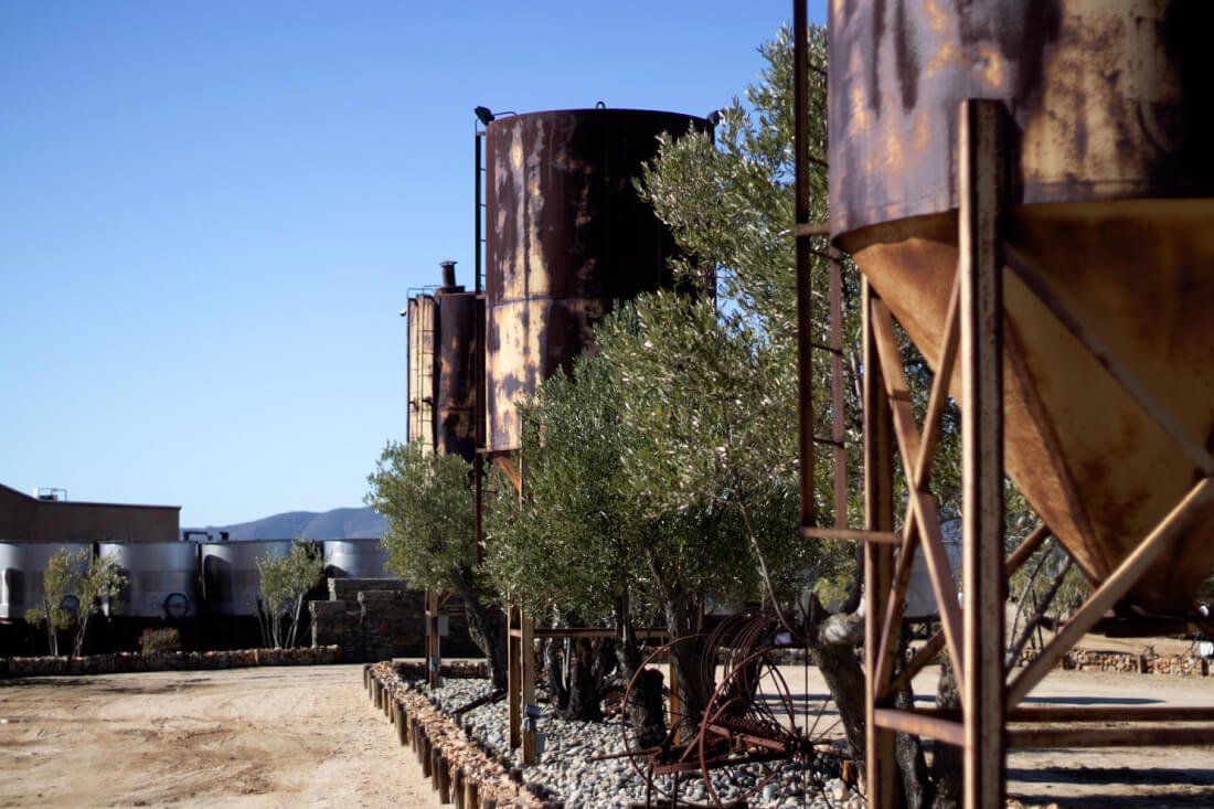 Áreas de celebración en Viñas de Garza, Valle de Guadalupe, Baja California