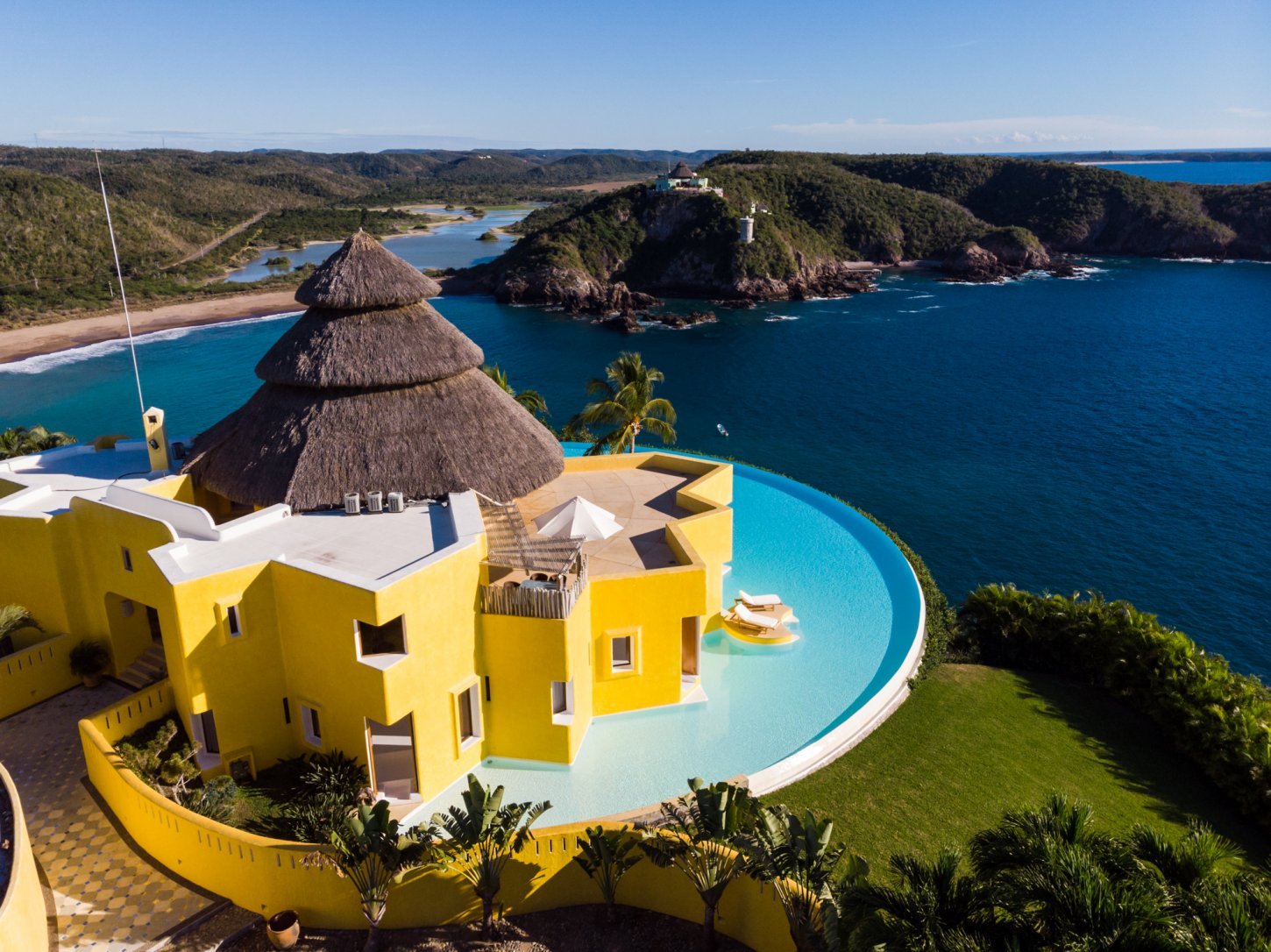 Vista del venue Sol de Oriente en Costa Careyes