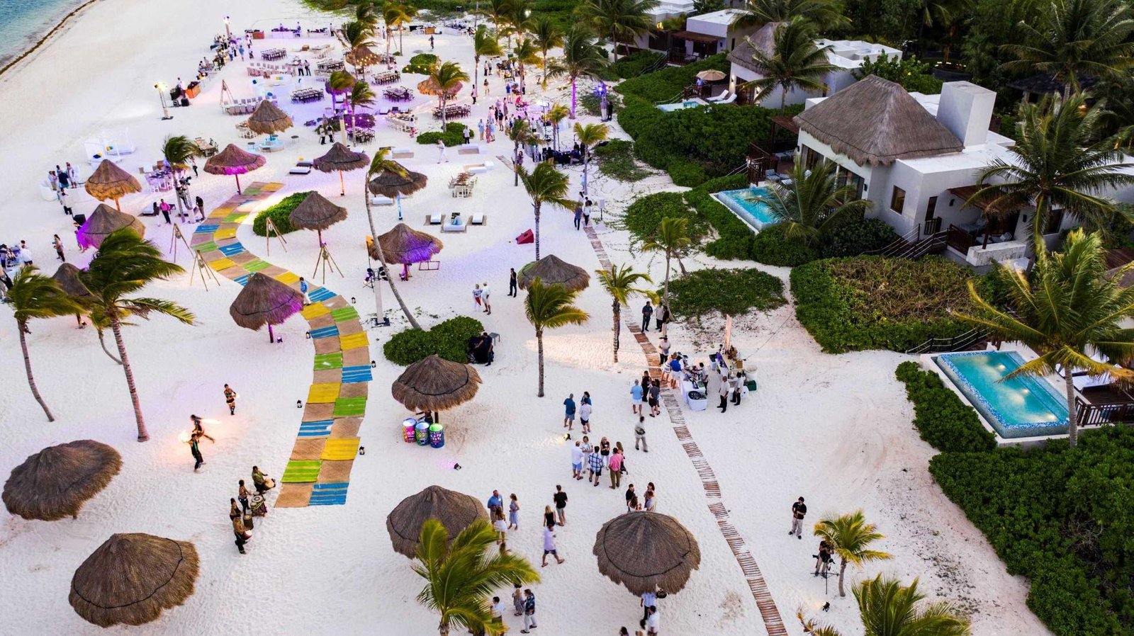 Vista del venue Fairmont Mayakoba, Riviera Maya en Playa del Carmen