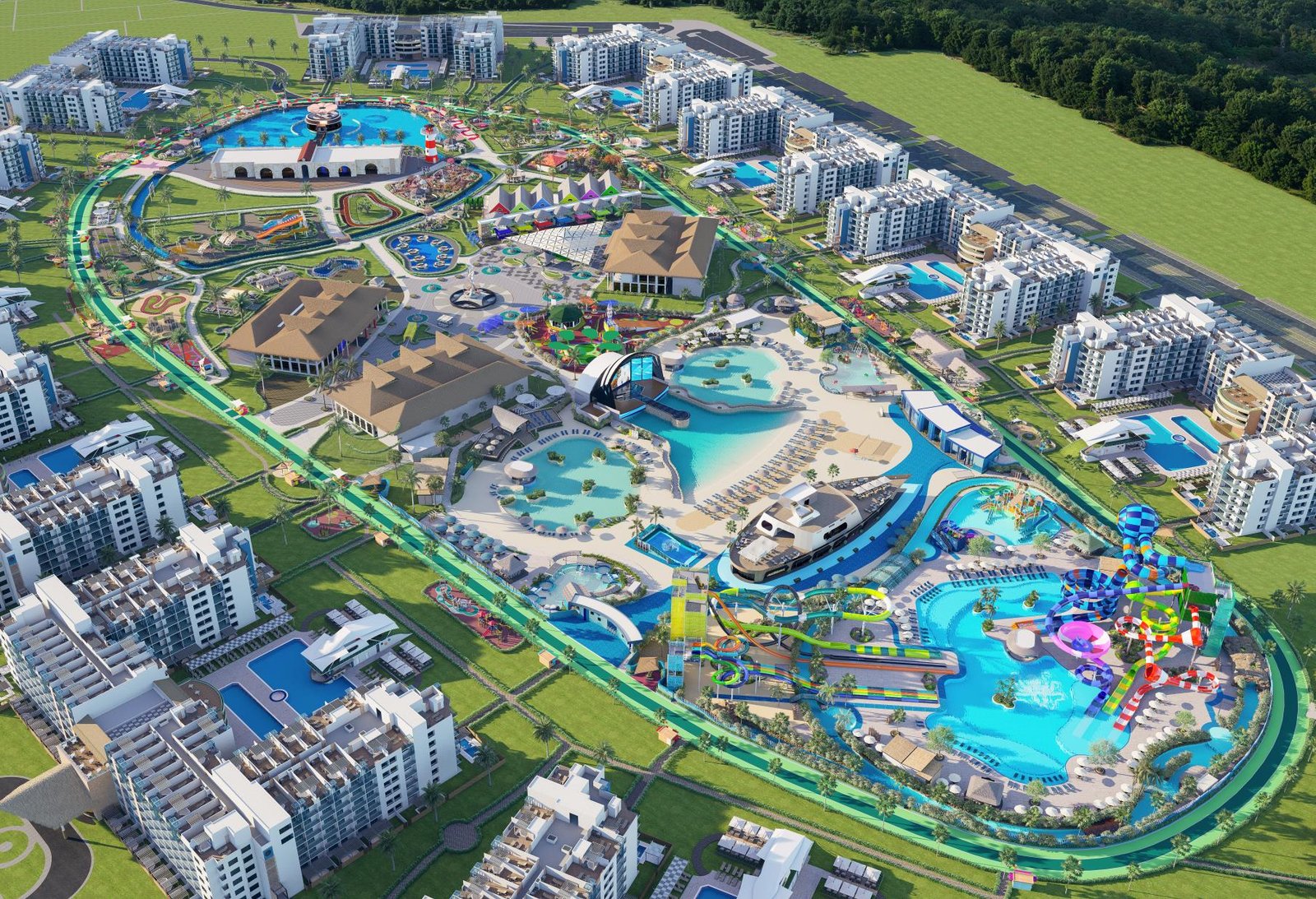 Espacios para bodas en Cruise on Land Punta Cana Resort & Amusement Park — Punta Cana