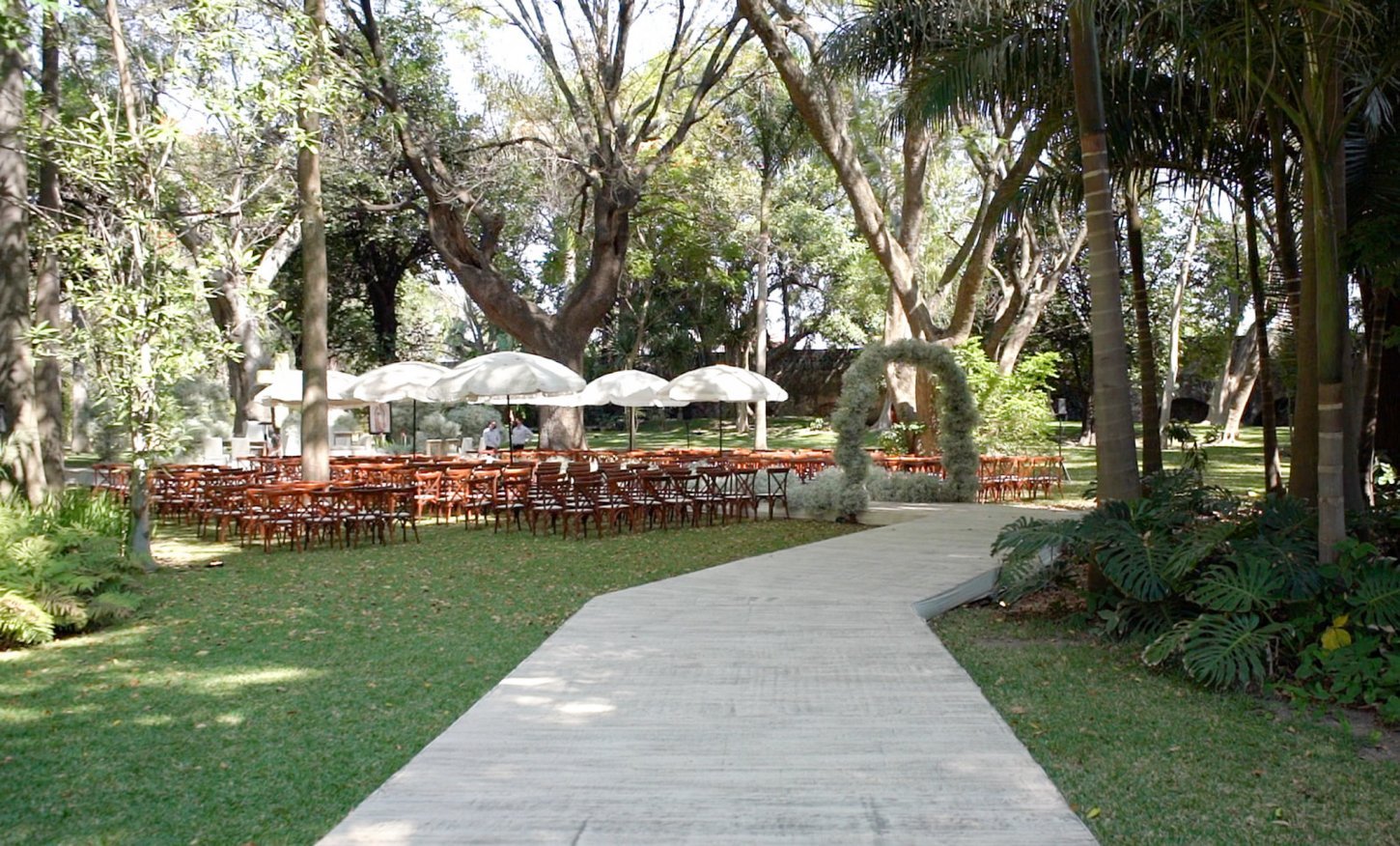 Espacios para bodas en Hacienda De Teresa y Polignac — Los Arcos, Morelos