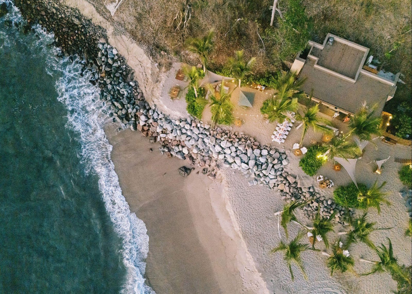 Áreas de celebración en Rosewood Mandarina, Puerto Vallarta, Jalisco