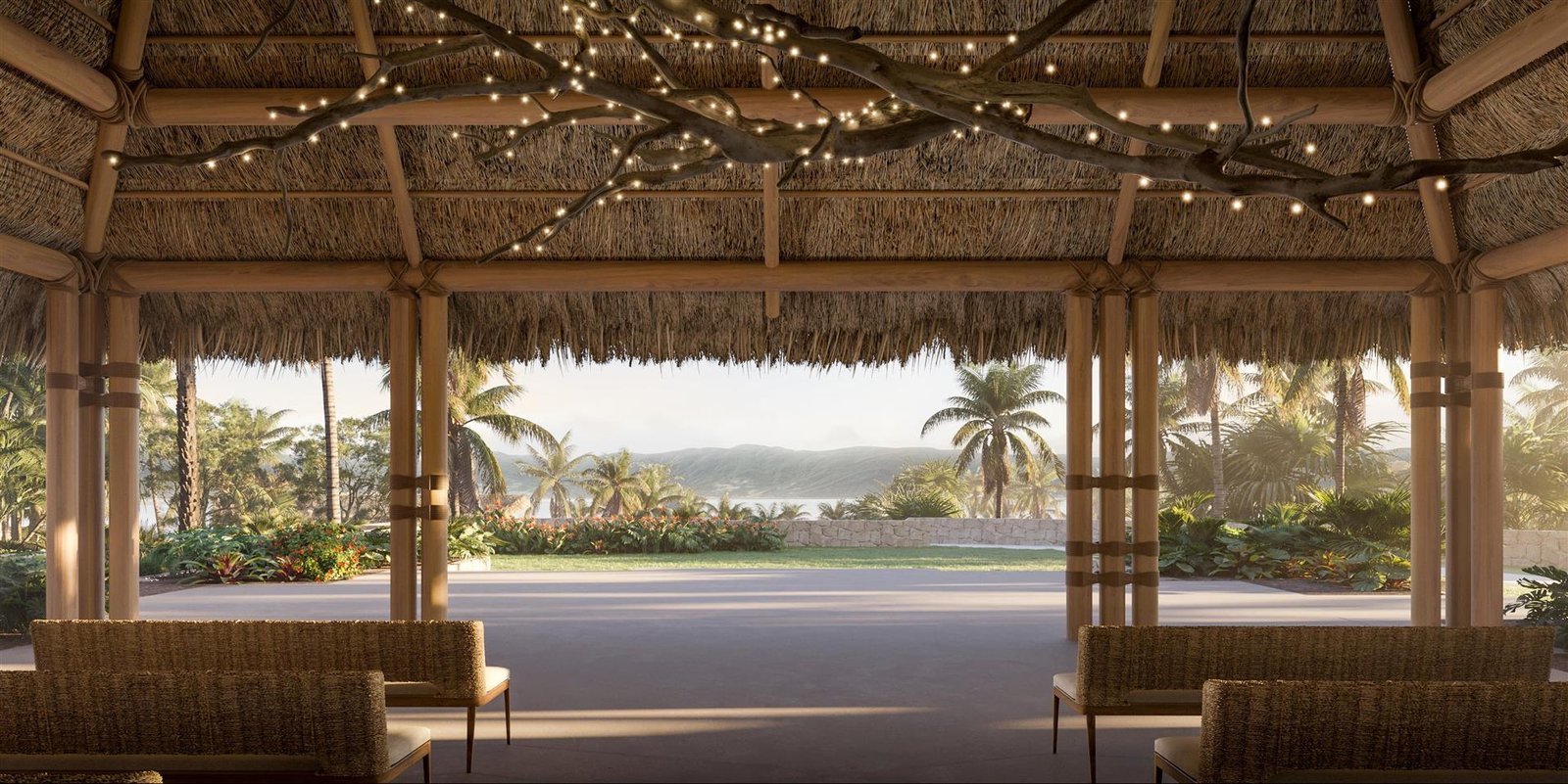 Omni Pontoque Resort at Punta de Mita, Mexico — salón para eventos, Punta Mita