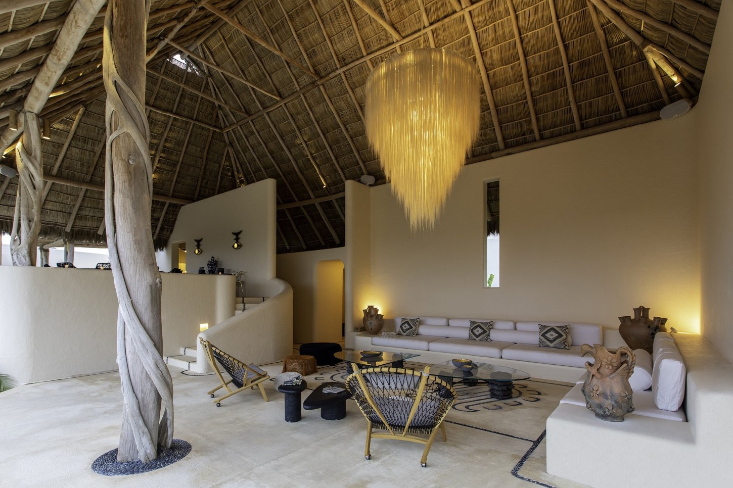 Vista del venue Casa Serpentine en Costa Careyes