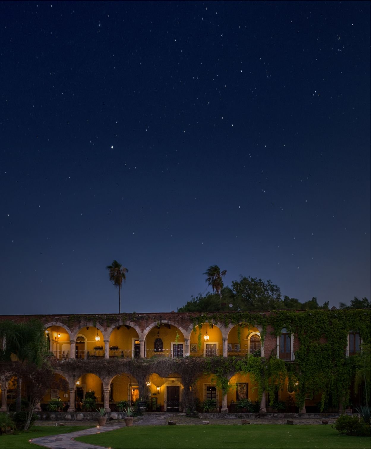 Vista del venue Hacienda El Carmen Hotel And Spa en Ahualulco de Mercado