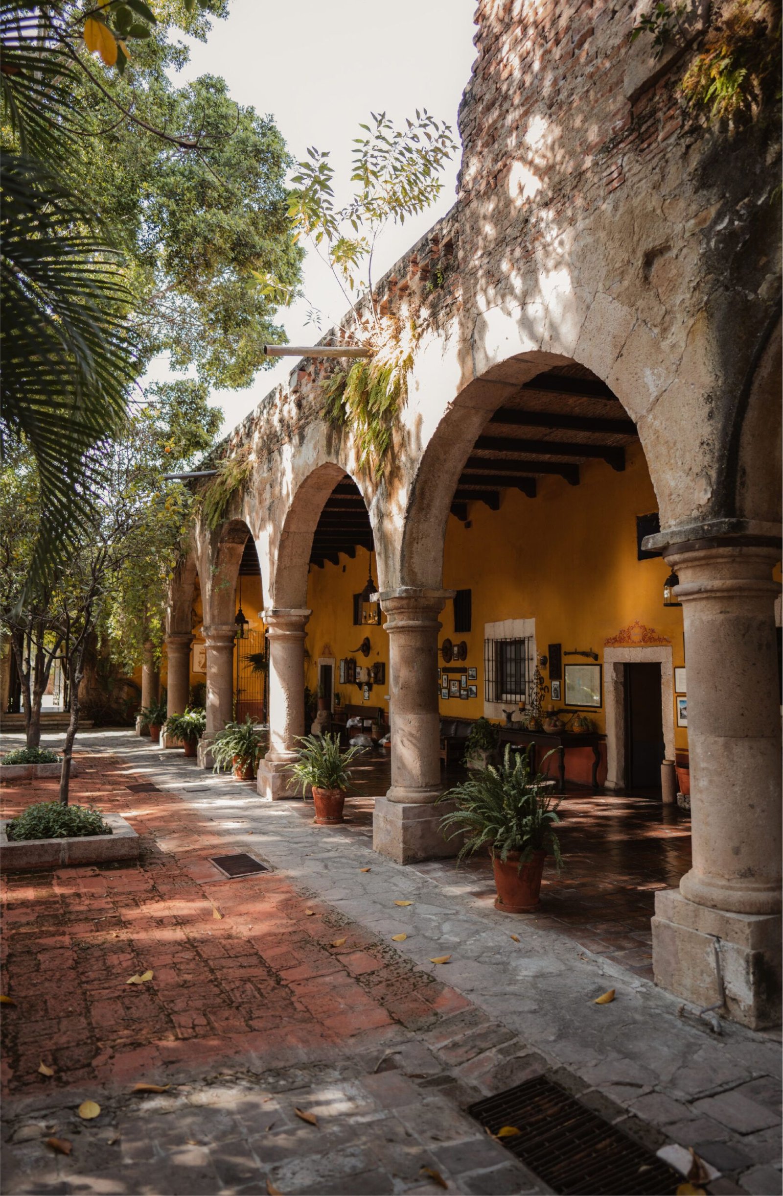 Detalle arquitectónico de Hacienda El Carmen Hotel And Spa — Ahualulco de Mercado