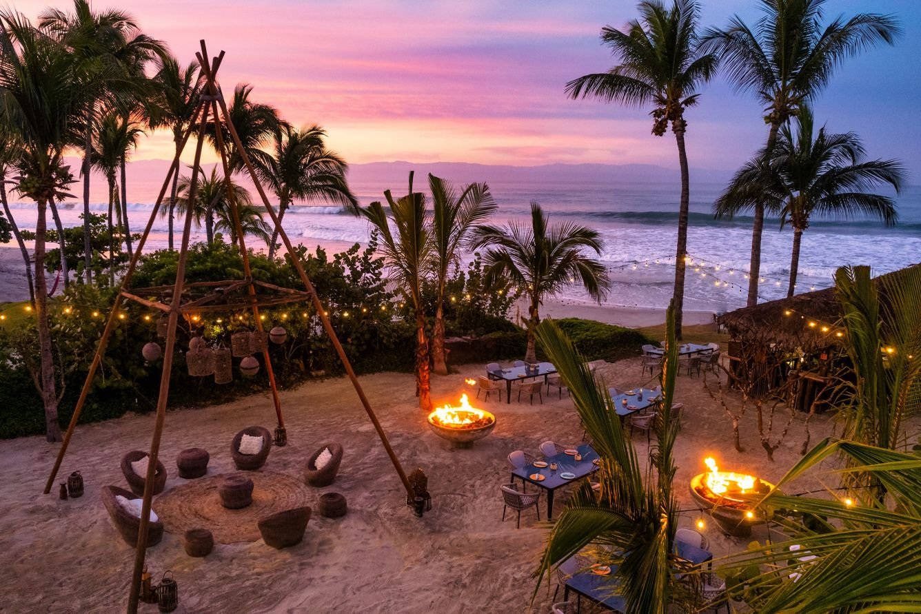 Vista del venue W Punta de Mita en Riviera Nayarit