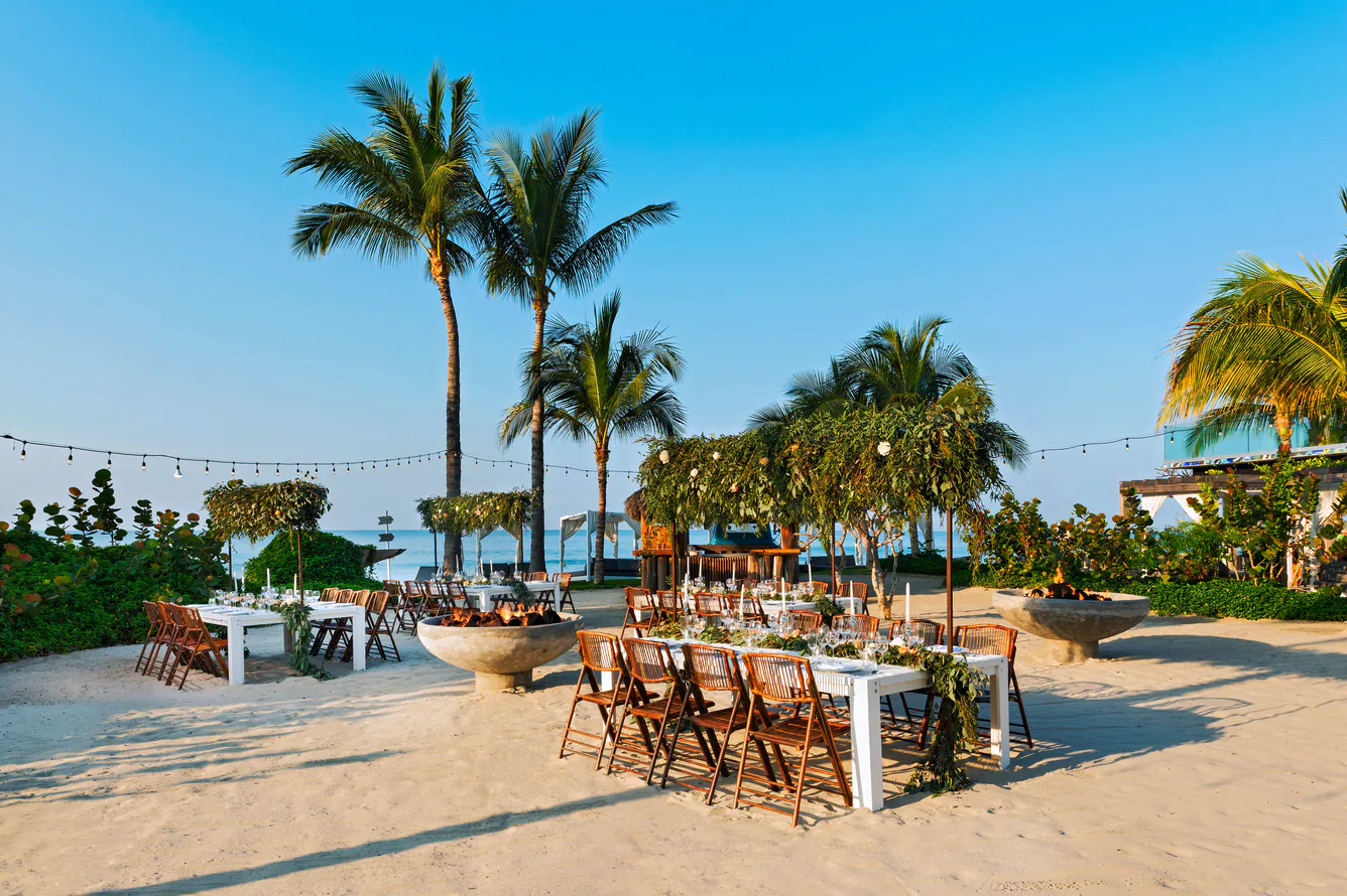 Vista del venue W Punta de Mita en Riviera Nayarit