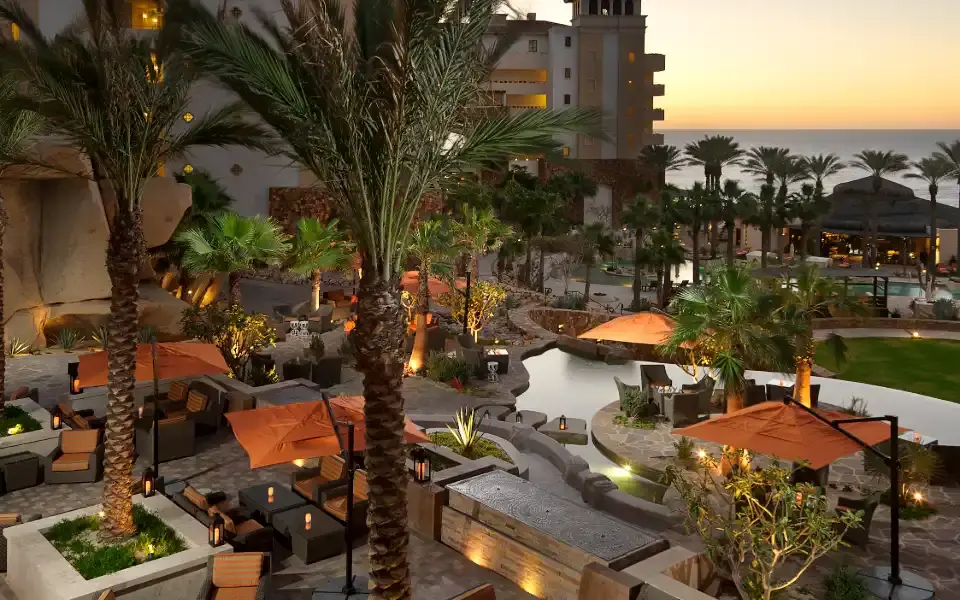 Detalle arquitectónico de Grand Solmar Land'S End Resort & Spa — Cancun