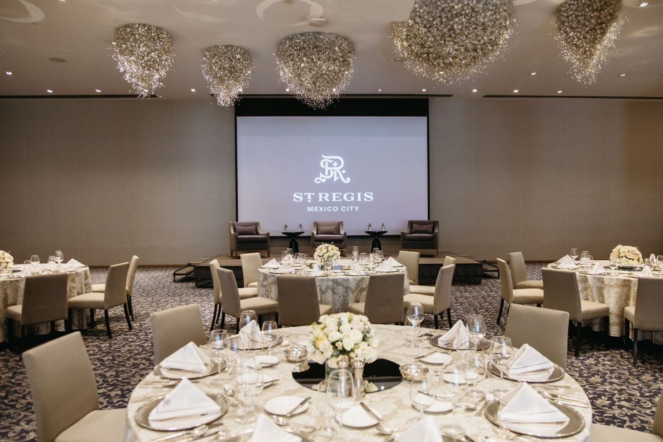 Áreas de celebración en The St. Regis Mexico City, Ciudad de México, Ciudad de México