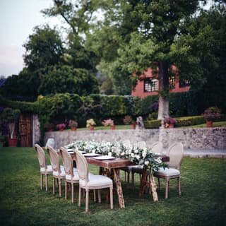 Áreas de celebración en Belmond Casa de Sierra Nevada, San Miguel de Allende, Guanajuato
