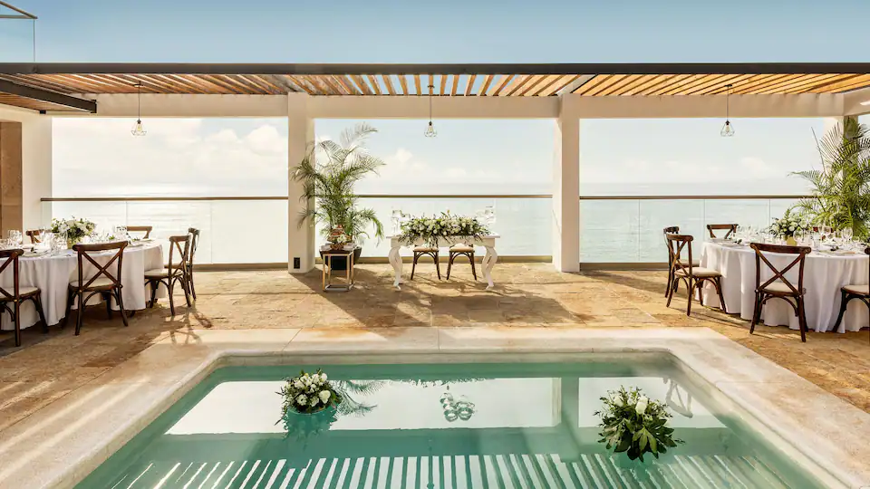 Detalle arquitectónico de Hyatt Ziva Puerto Vallarta — Puerto Vallarta