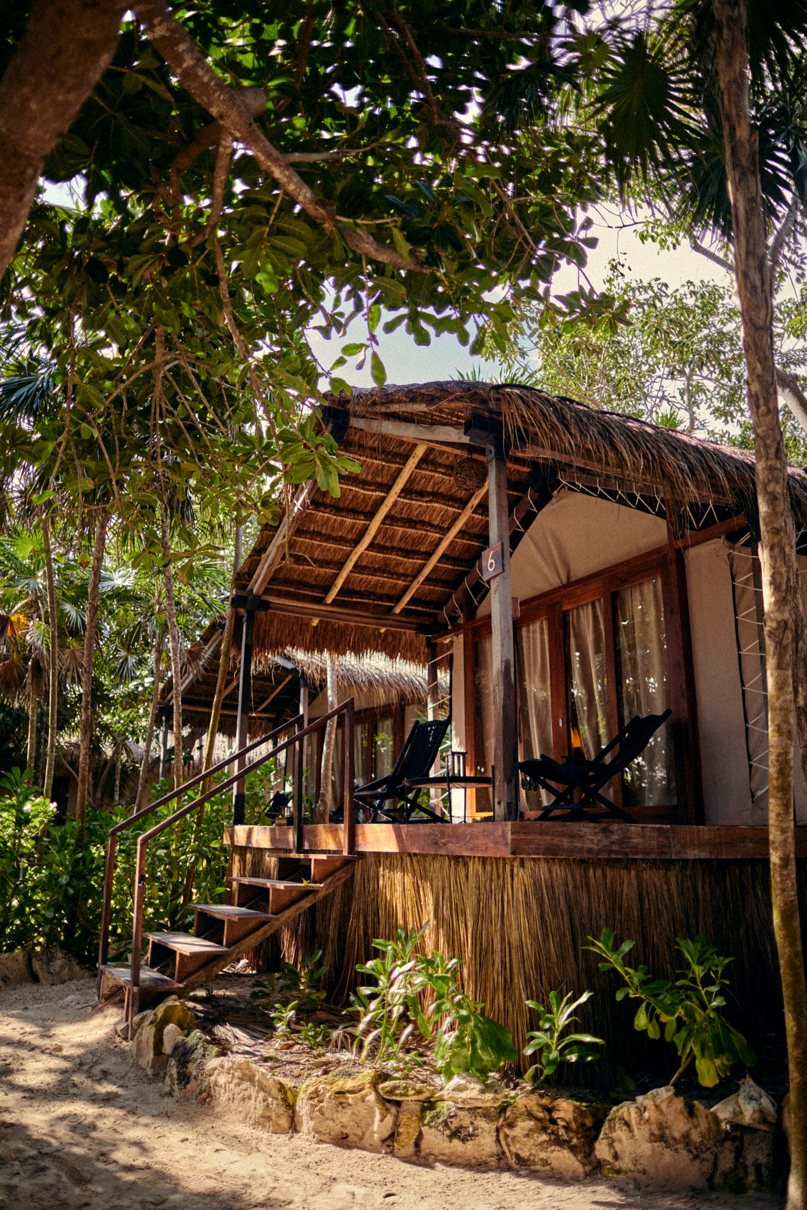 Vista del venue Habitas Tulum en Tulum