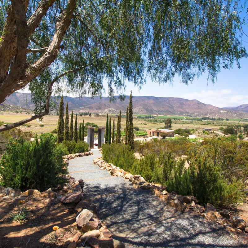 Áreas de celebración en Villa del Valle, Valle de Guadalupe, Baja California