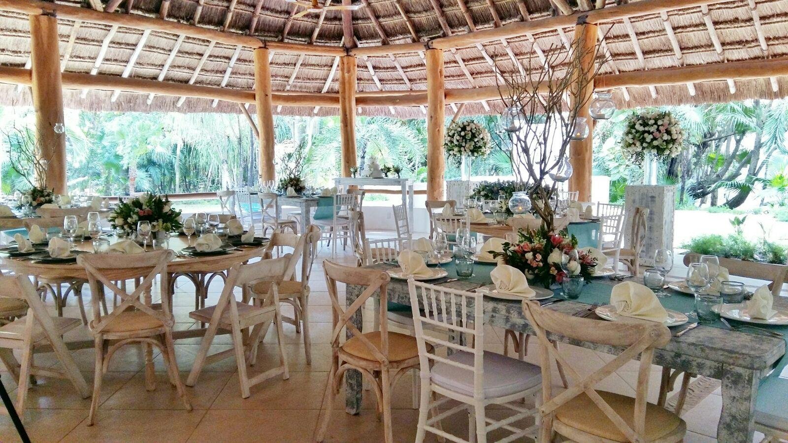 Espacios para bodas en Mahekal Beach Resort — Cancun, Quintana Roo