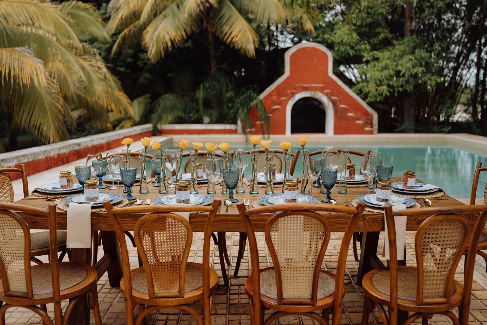 Vista del venue Hacienda Chuntuac en Molas