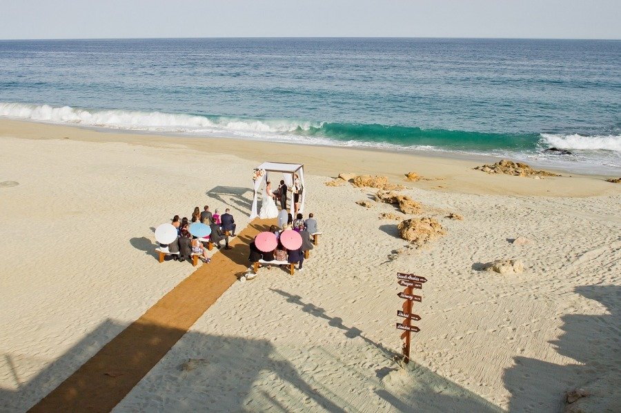 Áreas de celebración en Casa La Laguna, San José del Cabo, Baja California Sur