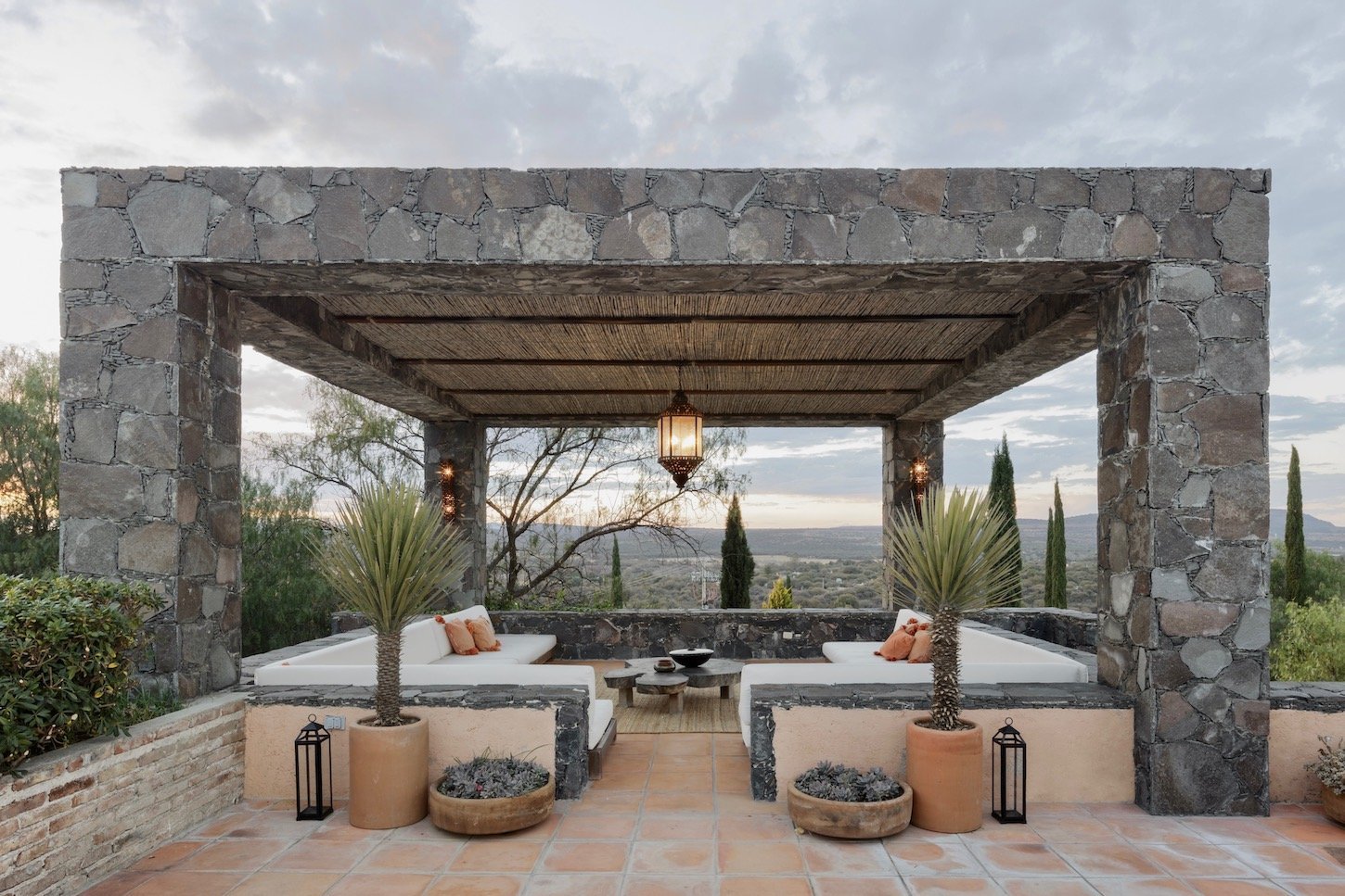 Vista del venue Casa Adela en San Miguel de Allende