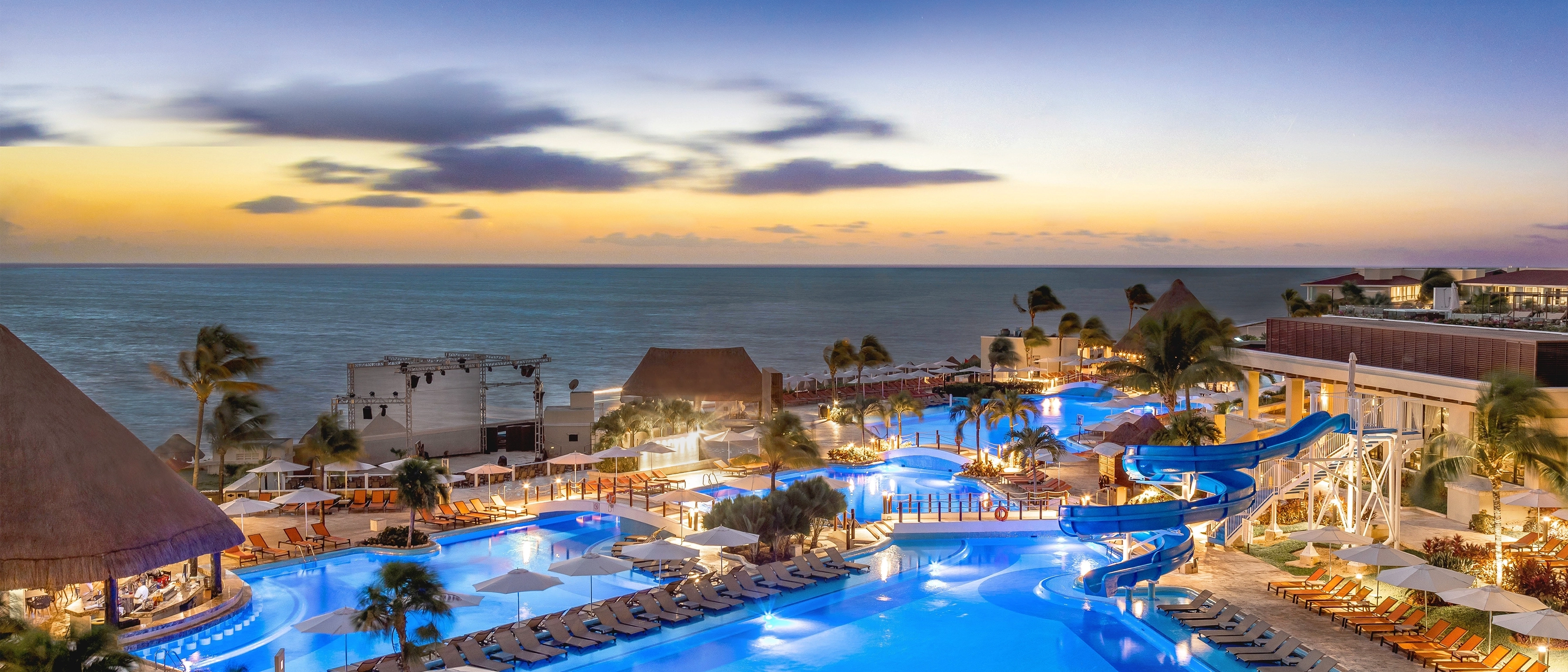 Detalle arquitectónico de Moon Palace Cancún — Cancún