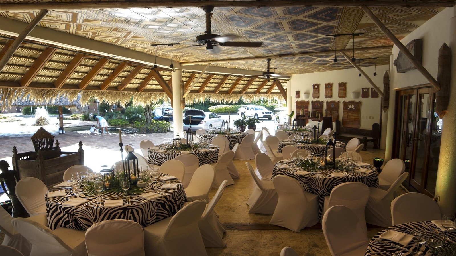 Vista del venue Casa de Campo en La Romana