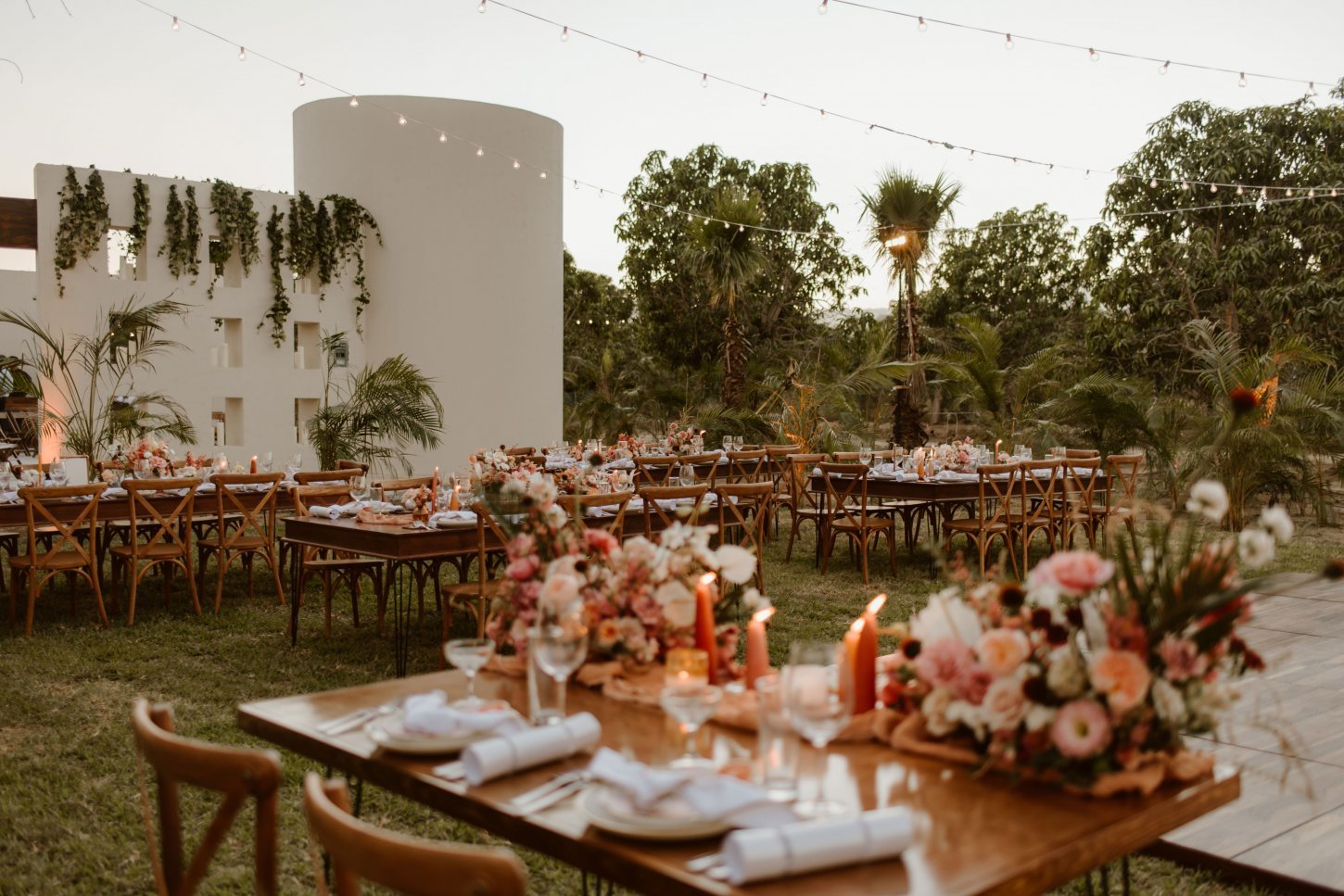 Vista del venue Baja Luna en San José del Cabo
